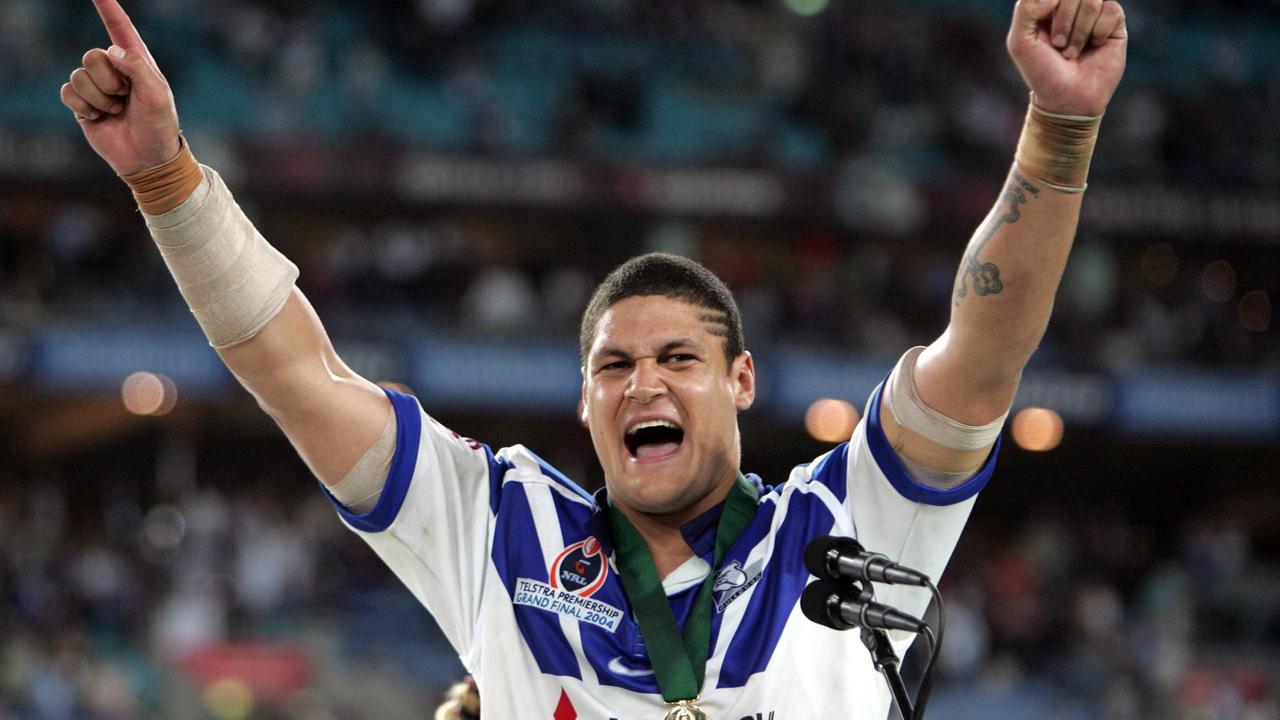 03/10/2004. Willie Mason. NRL Grand Final at Telstra Stadium. Sydney Roosters v Canterbury Bulldogs.